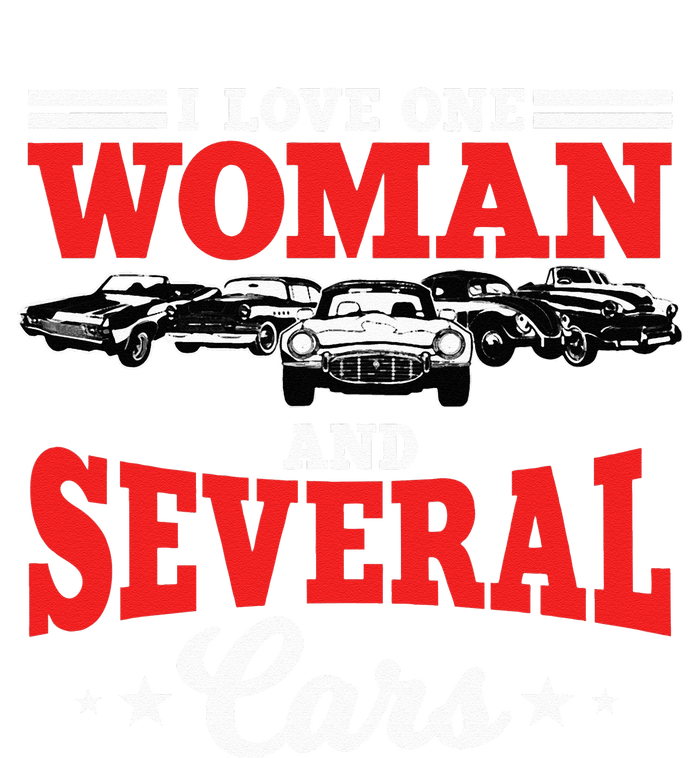 I Love One Woman And Several Cars Auto Mechanic Husband Tie Dye Hoodie