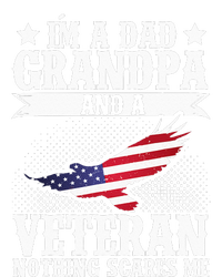 I'm A Dad Grandpa And A Veteran US Flag Veterans Day T-Shirt