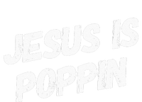 Jesus Is Poppin Funny Christian Jesus Lover Faith Lord Women's Fleece Hoodie