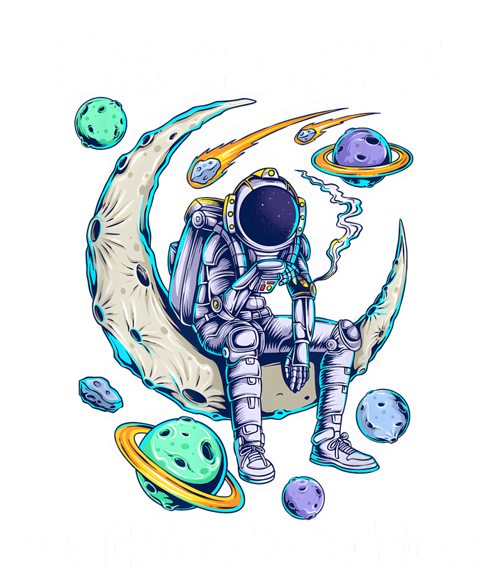 Funny Cat I Can Hear You But Im Listening Astronut Women's T-Shirt