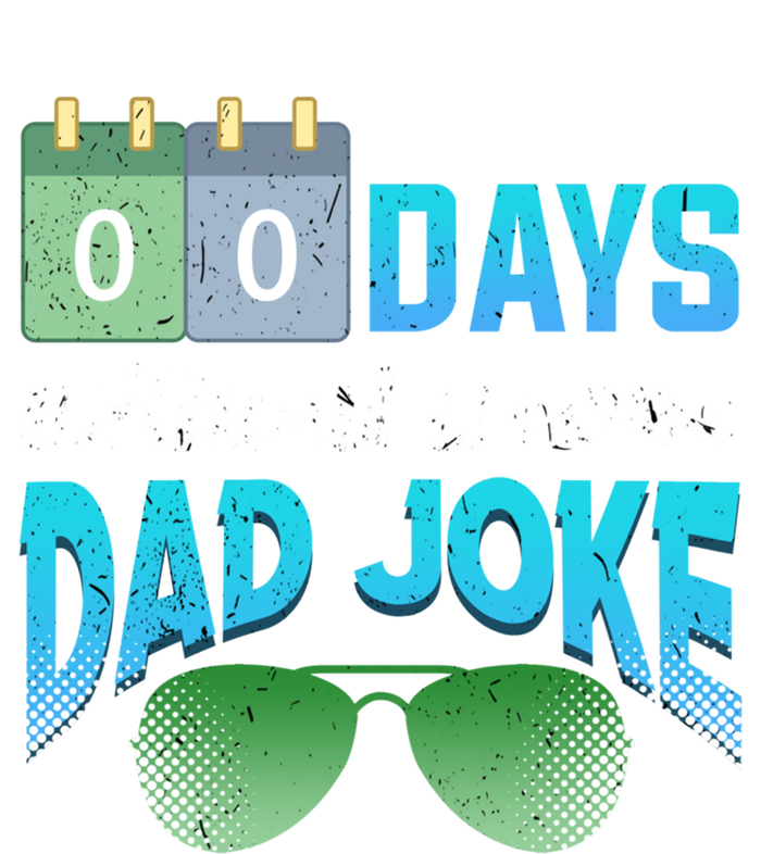 0 Days Without A Dad Joke Fathers Day Dad Jokes Mustache Cool Gift Tie-Dye T-Shirt