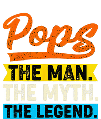 VINTAGE POPS THE MAN THE MYTH THE LEGEND Fathers Day Poster