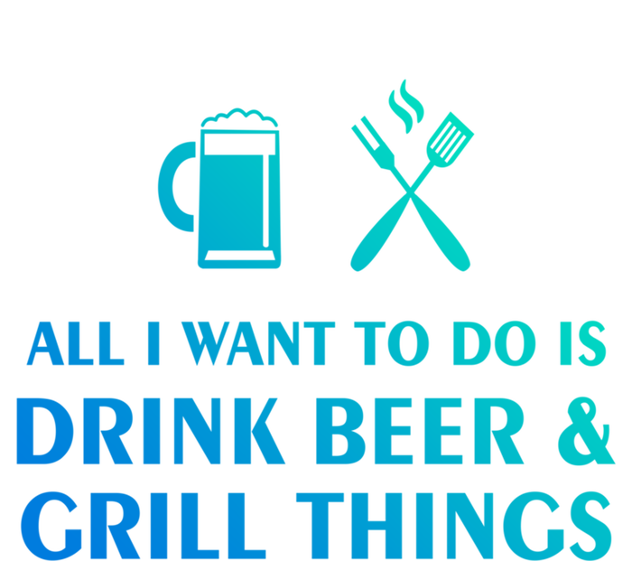 All I Want To Do Is Beer And Grill Things Bbq Cooking Gift Ladies Essential Tank