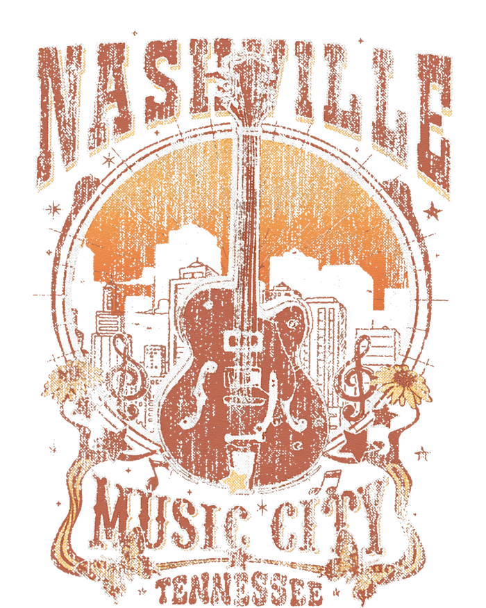 Nashville Tennessee Guitar Country Music City Guitarist Gift Kids Hoodie