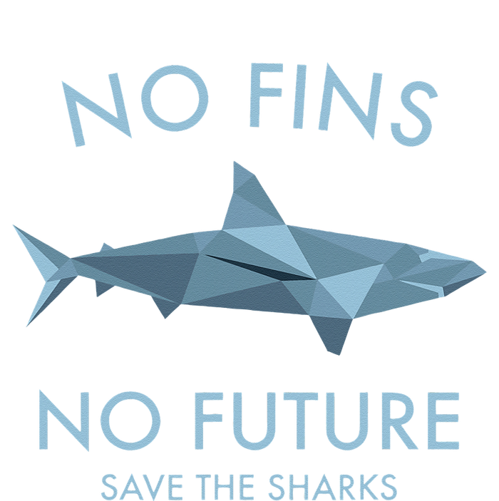 No Fins No Future protect the sharks Scuba Shark Safe Sharks Women's V-Neck T-Shirt