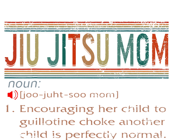 Jiu Jitsu Mom Definition BJJ MMA Jujitsu Martial Sustainable Beanie