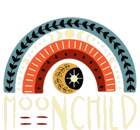 Moon Child Bohemian Moon Rainbow Hippie Moon Artwork Funny T-Shirt