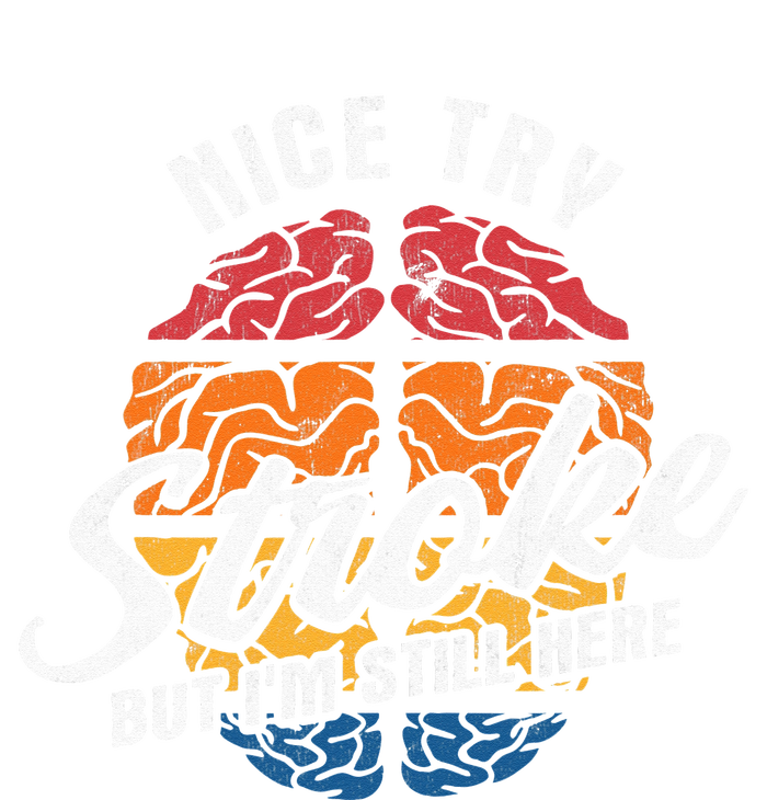 Nice Try I'm Still Here Stroke Awareness Stroke Survivor Women's Perfect Tri Rocker Tank