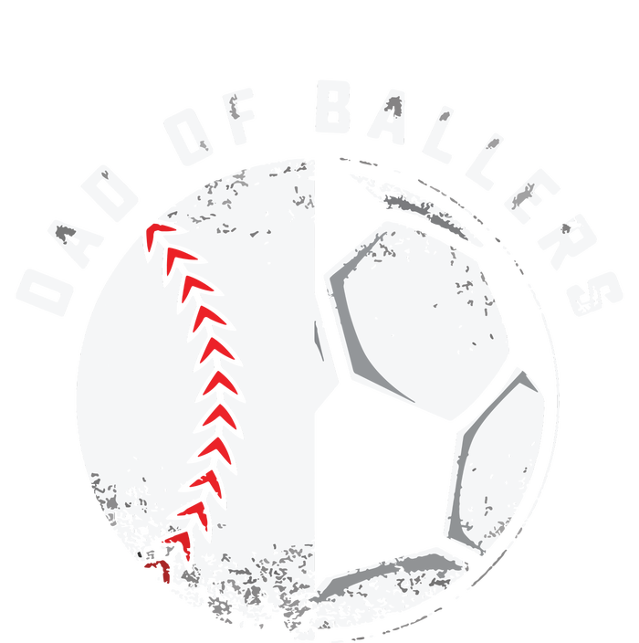 Dad Of Ballers Father Son Soccer Baseball Player Coach Gift Hoodie