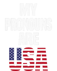 4th Of July Funny My Pronouns Are USA Canvas