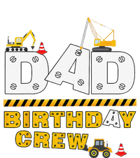 Dad Birthday Crew Construction Family Birthday Party Mousepad