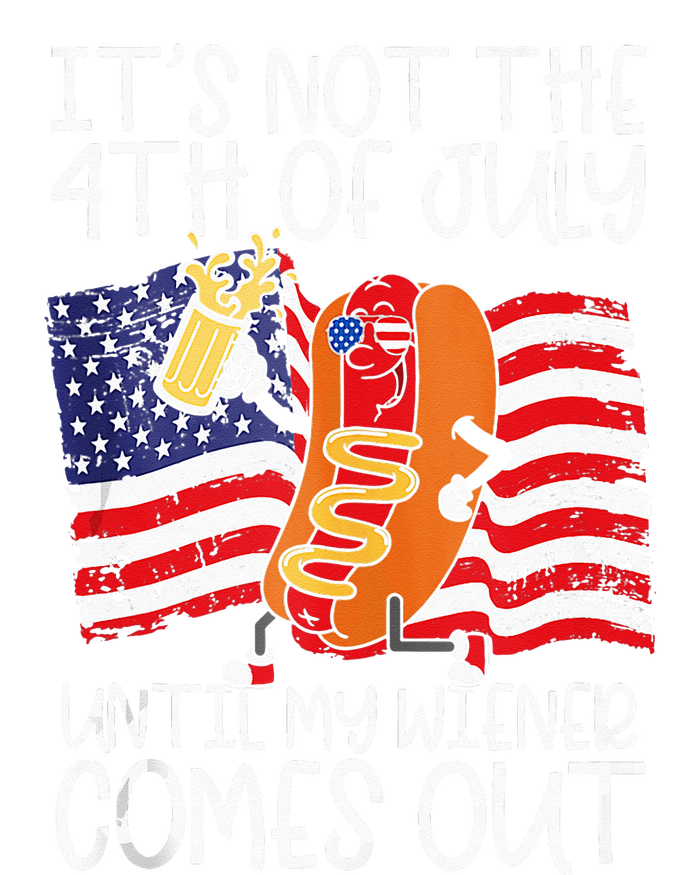 Its Not The 4th Of July Until My Weiner Comes Out Graphic Dry Zone Grid Polo