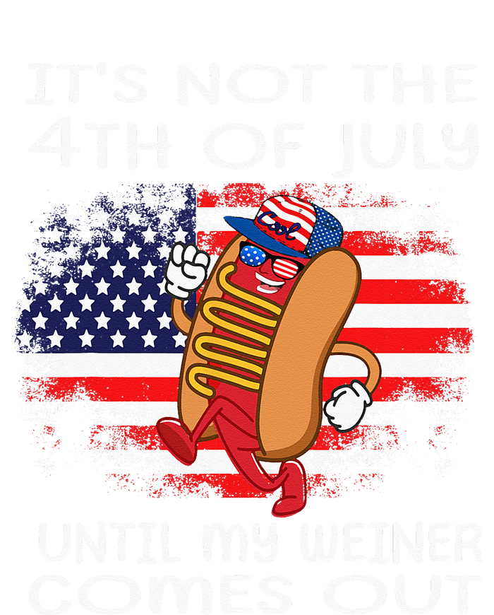 Its Not The 4th Of July Until My Weiner Comes Out Graphic Drawstring Bag