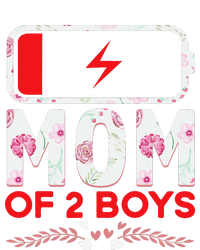 Funny Mom Of 2 From Son Mothers Day Birthday Tall Long Sleeve T-Shirt