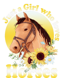 Just A Girl Who Loves Horses Riding T-Shirt