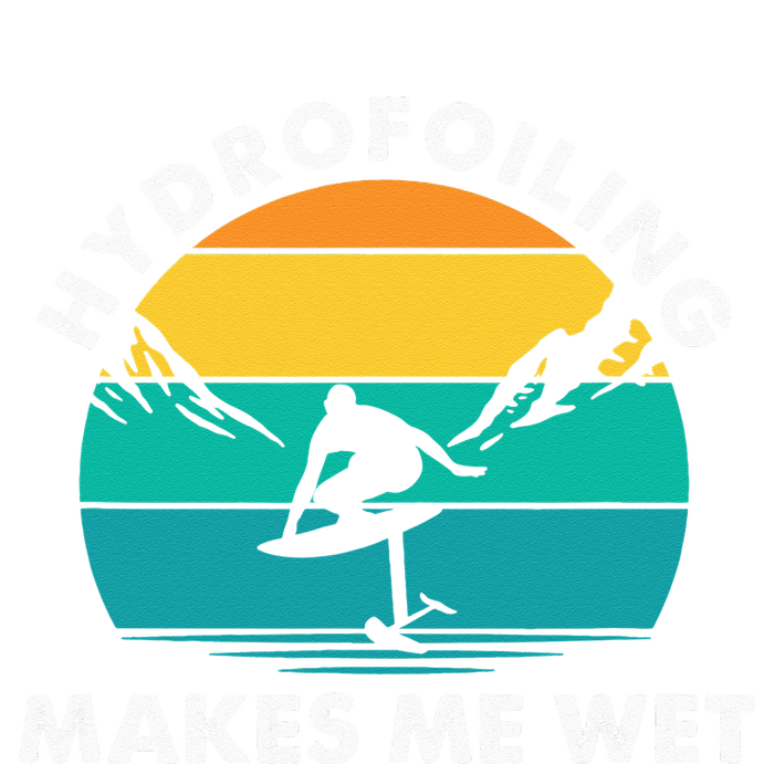 Hydrofoiling Makes Me Wet Funny Hydrofoil Surfing Premium Hoodie