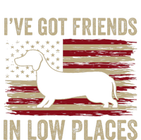 Dachshund Ive Got Friends In Low Places Wiener Dog Vintage Kids Long Sleeve Shirt