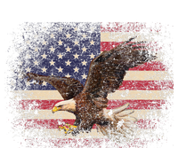 Bald Eagle 4th Of July Christmas Gift American Flag Country Mousepad