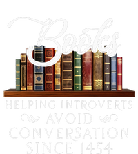 Books Helping Introverts Avoid Conversation T-Shirt