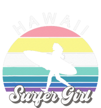 Surfer Girl Hawaii Vintage Hawaiian Surfing Surf Beach Cute Sweatshirt