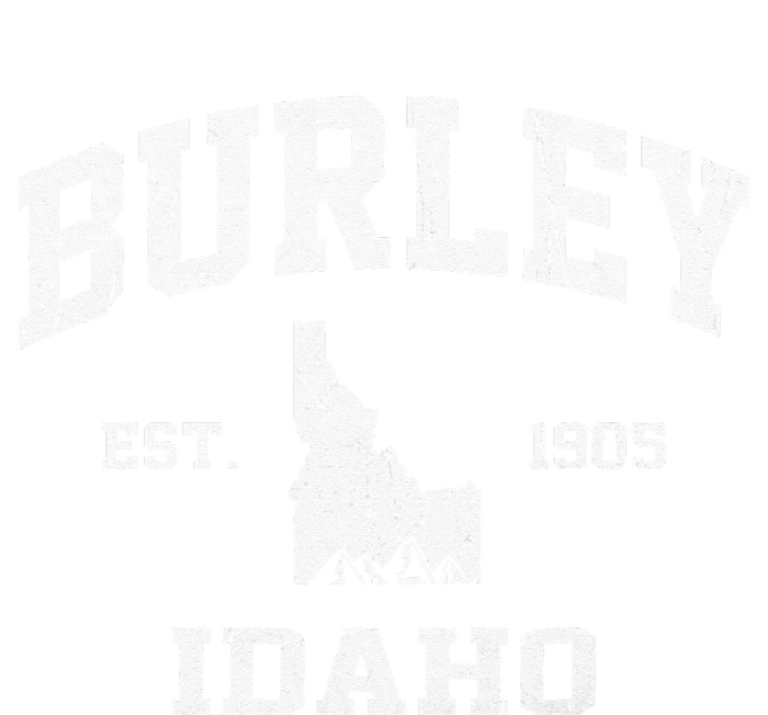 Burley Idaho ID Vintage State Athletic Style T-Shirt