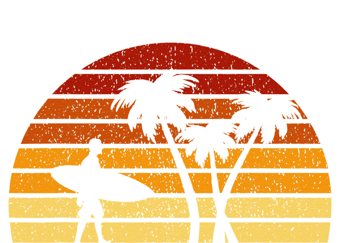 Vintage Sunset Surfing Gift For Surfers T-Shirt