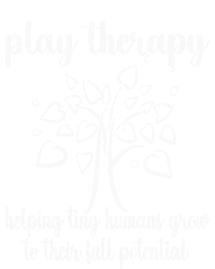 Helping Tiny Humans Play Therapist Play Therapy Women’s Perfect Tri Rocker Tank