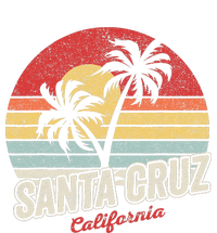 Vintage Retro Santa Cruz California Beach Sunset Tie-Dye T-Shirt