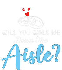 Will You Walk Me Down The Aisle Wedding Png T-Shirt