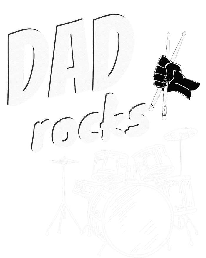 Dad Fathers Day Drum Kit Drums Music Gift Idea Valucap Bio-Washed Visor