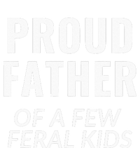 Proud Father Of A Few Feral Kids Snapback Five-Panel Rope Hat