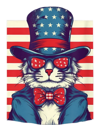 Cat American Flag Pride And Liberty On The Fourth Of July T-Shirt