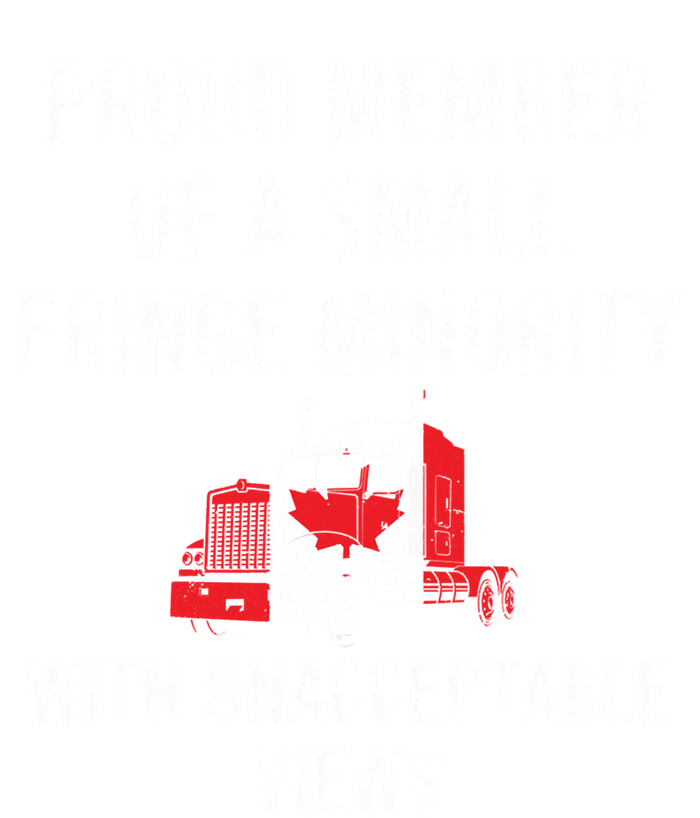 Proud Member Of A Small Fringe Minority Freedom Convoy Hooded Wearable Blanket