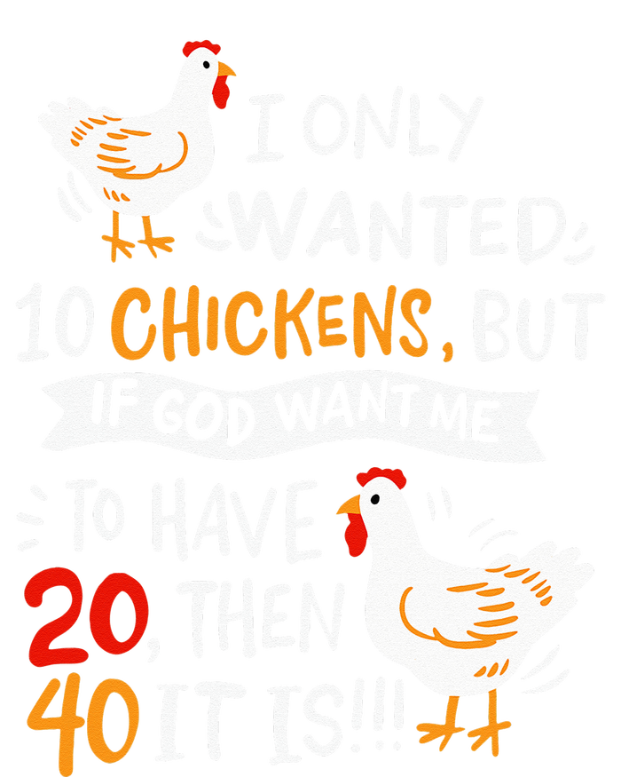 I Only Wanted 10 Chickens Crazy Chicken Farmer Button