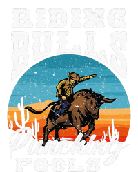 Riding Bulls Punching Fools Cowboy Rodeo & Ranch Lovers Tie Dye Hoodie