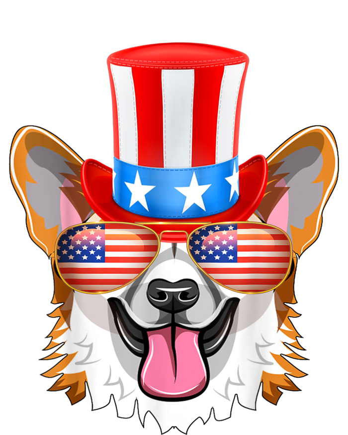 Welsh Corgi American Sunglasses 4th Of July Dog Puppy USA T-Shirt