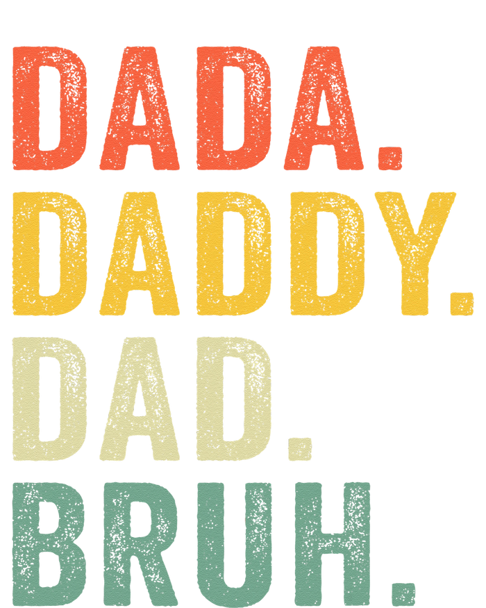 Vintage Funny Dada Daddy Dad Bruh Gifts Tie Dye Hoodie