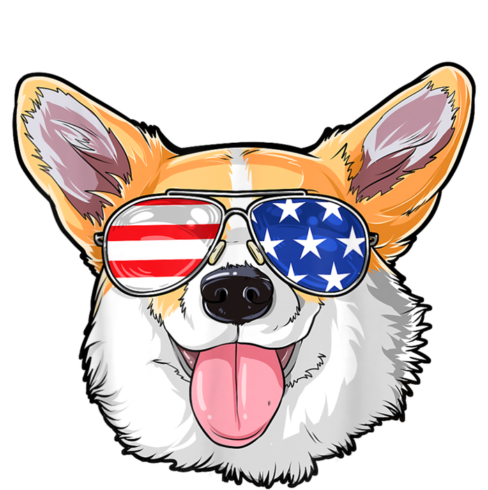 Corgi 4th Of July American Sunglasses Dog Puppy USA Dog Valucap Bio-Washed Visor