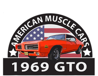 CLASSIC CARS 1969 GTO AMERICAN MUSCLE CARS VINTAGE 60s T-Shirt