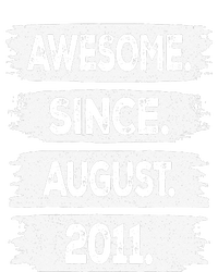 Awesome Since August 2011 12 Years Old 12th Birthday T-Shirt