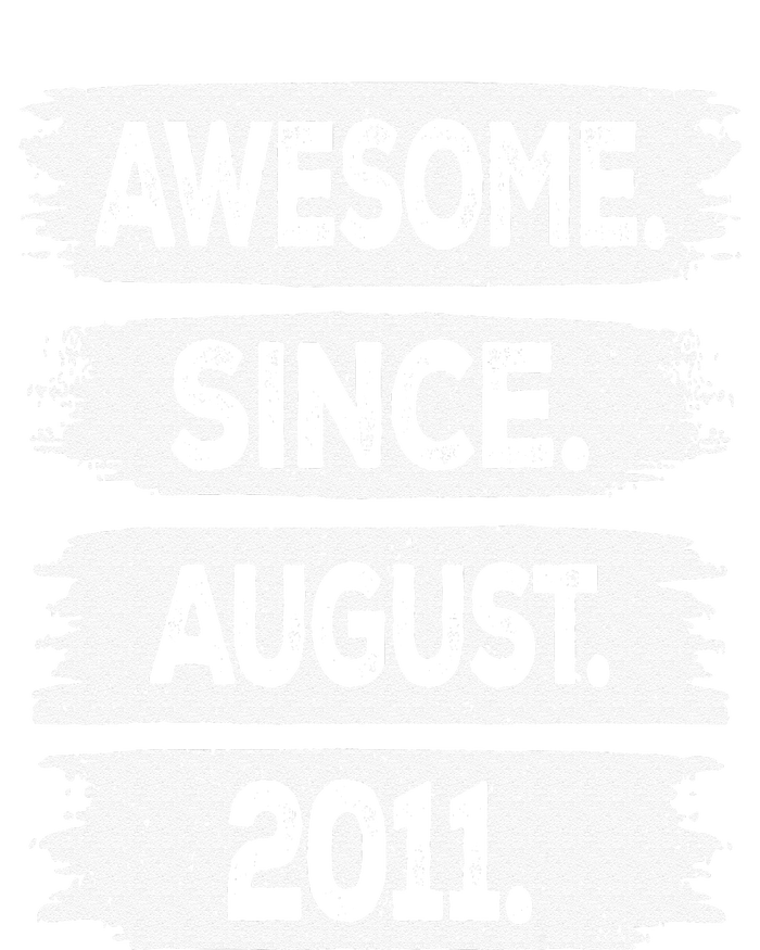 Awesome Since August 2011 12 Years Old 12th Birthday T-Shirt