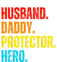 Retro husband daddy protector hero fathers day for dad T-Shirt