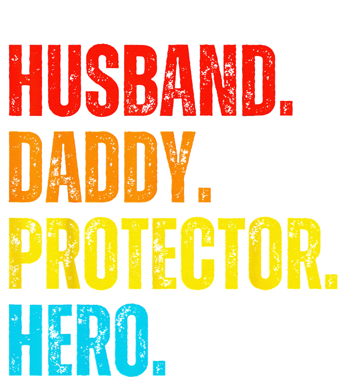 Retro husband daddy protector hero fathers day for dad T-Shirt