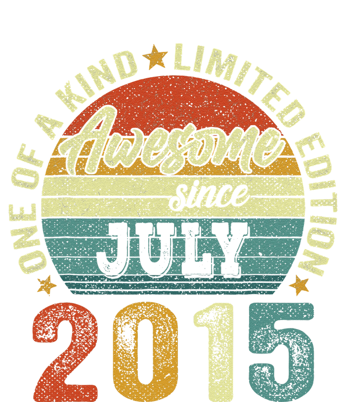 Awesome Since July 2015 8 Years Old 8th Birthday Gift T-Shirt