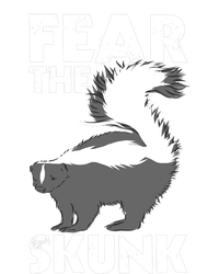 Fear The Skunk Zoologist Zookeeper Wildlife Animal Lover Tie-Dye T-Shirt