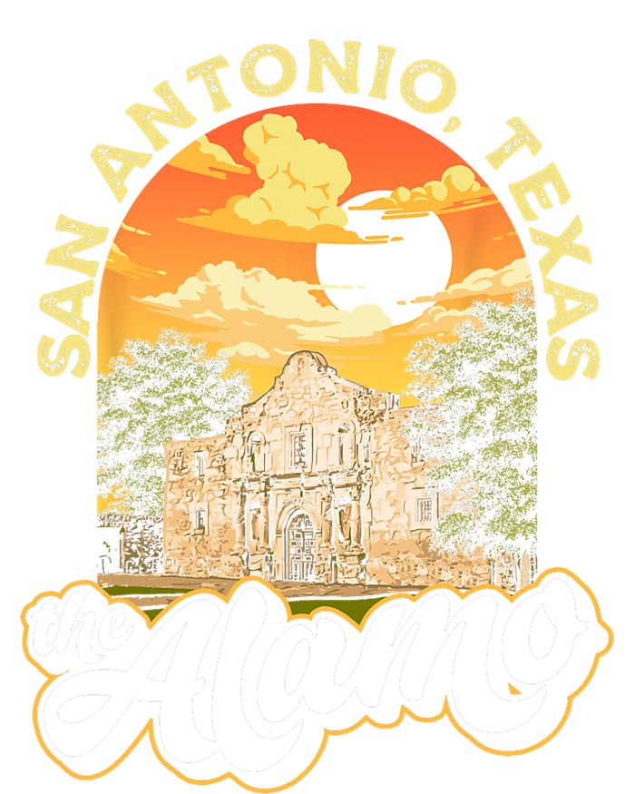 The Alamo San Antonio Texas Mission Vintage Retro Remember Flat Bill Trucker Hat