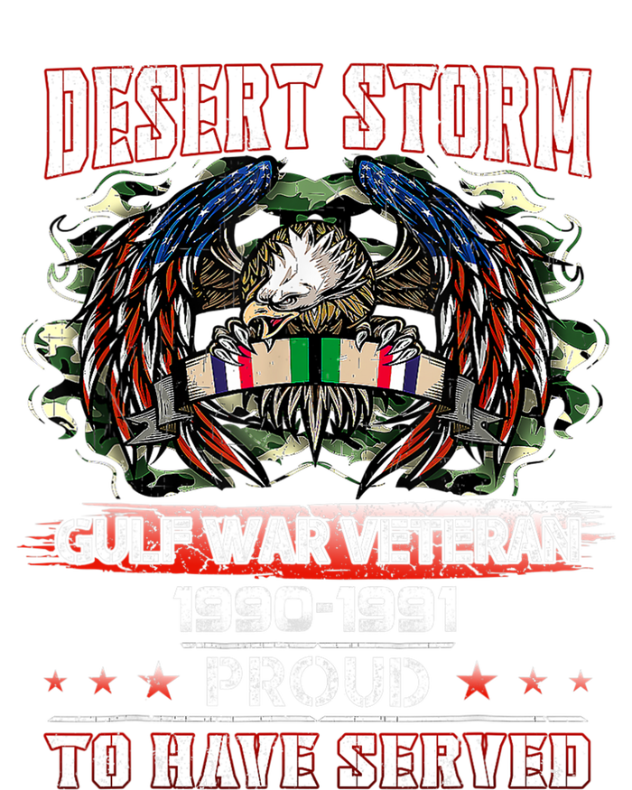 Veteran Desert Storm Veteran Proud For Fathers Day Full Zip Hoodie