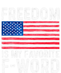 Freedom Favorite F Word America Libertarian Conservative USA Hoodie