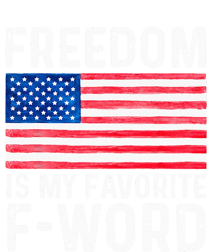 Freedom Favorite F Word America Libertarian Conservative USA Hoodie