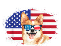 Merica Corgi Dog 4th Of July American Flag USA-Made Doggie Bandana